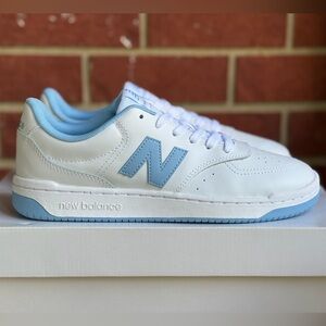New Balance BB80 Men’s White Baby Blue New Sneakers Lifestyle Shoes